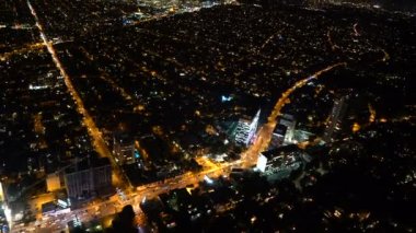 Sunset Boulevard La havadan görünümü