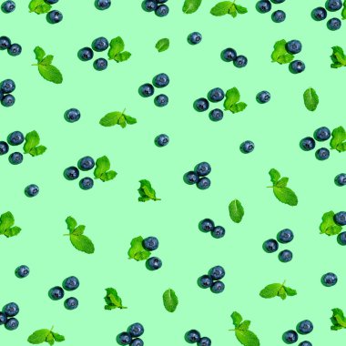 Yaban mersini ve nane şekeri