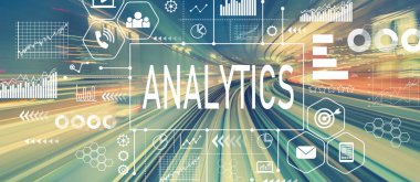 Analytics ile soyut yüksek hızlı teknoloji