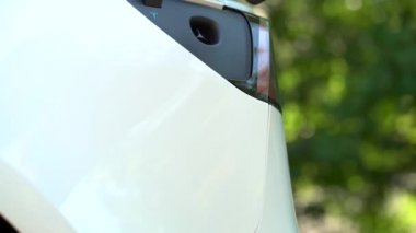 Raleigh, NC Tesla Model 3 şarj. İlk kitlesel pazar elektrikli araç olmak için küme modeli