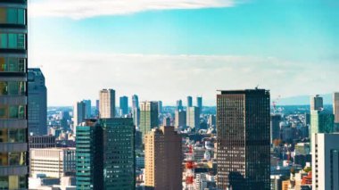 Tokyo siluetinin hızlandırılmış