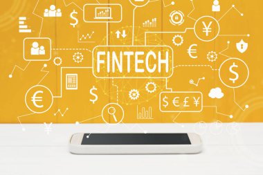 Akıllı telefonlu Fintech temasıName