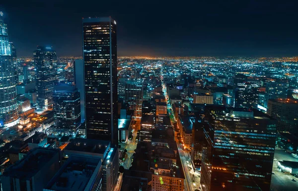 Vista aérea de Los Angeles, CA — Fotografia de Stock