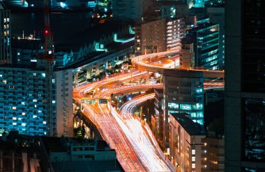 Tokyo, Japonya 'nın hava manzarası