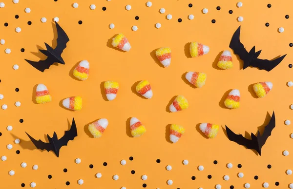 Pipistrelli di carta di Halloween — Foto Stock