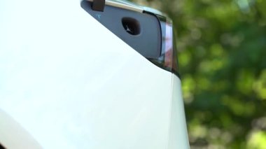 Raleigh, NC Tesla Model 3 şarj. İlk kitlesel pazar elektrikli araç olmak için küme modeli