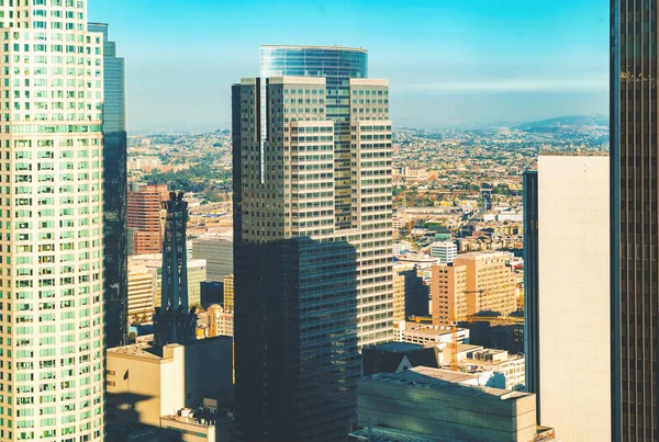 Widok centrum Los Angeles, Ca — Zdjęcie stockowe