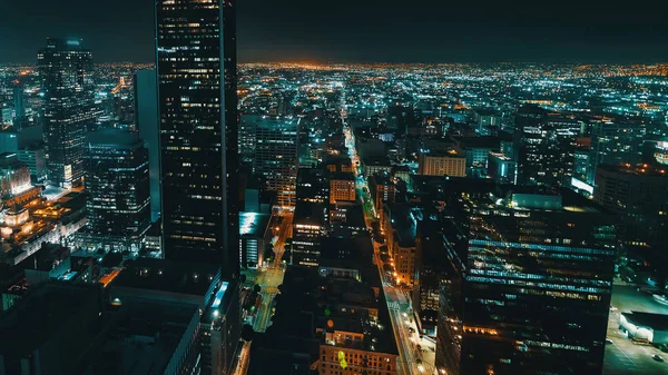 Luftaufnahme von los angeles, ca — Stockfoto