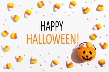 Kabak genel gider Oda mutlu Cadılar Bayramı mesajı