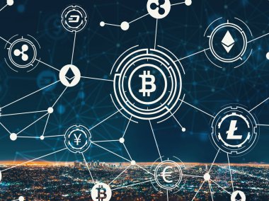 Downtown La ile cryptocurrency