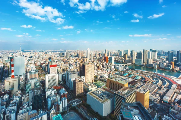 Luftaufnahme von Tokio, Japan — Stockfoto