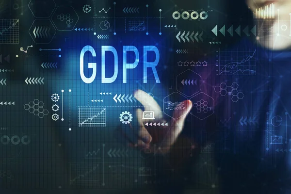 Genç adam ile Gdpr