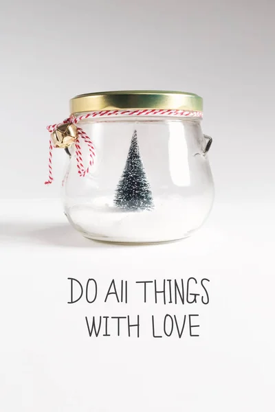 Hacer todas las cosas con amor —  Fotos de Stock