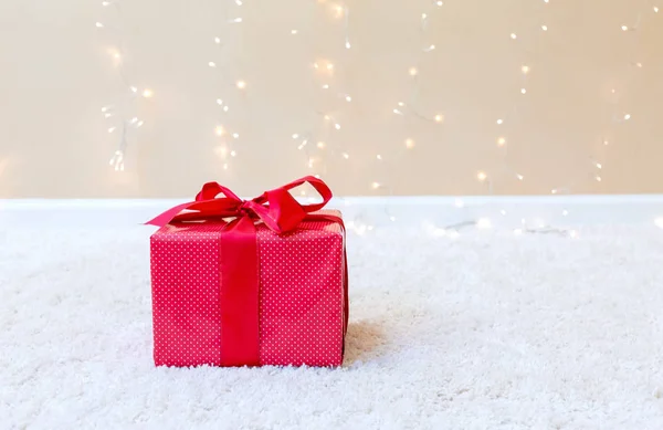 Caja de regalo de Navidad — Foto de Stock