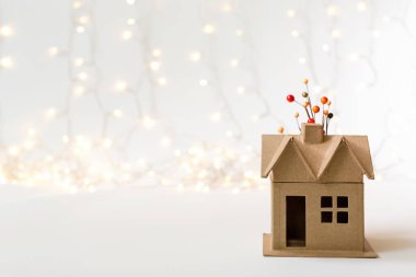 Sonbahar temalı mini tekne evi