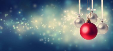 Noel baubles topluluğu