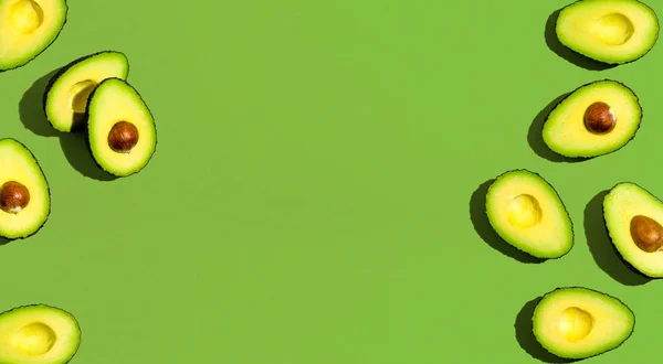 Verse avocado patroon — Stockfoto