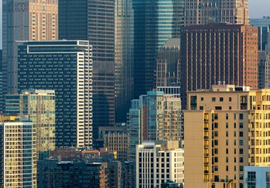 Chicago manzarası gökdelenler