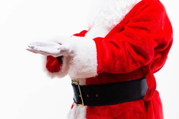 Santa con gesto de celebración — Foto de Stock