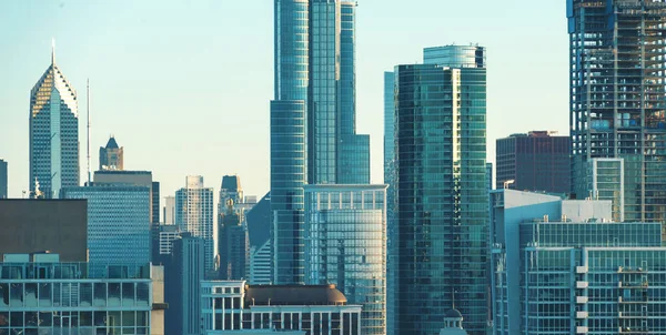 Grattacieli Skyline di Chicago — Foto Stock