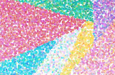 Pointillistic arka plan deseni