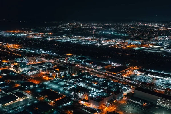 Vista aérea de LA, CA cerca de LAX —  Fotos de Stock