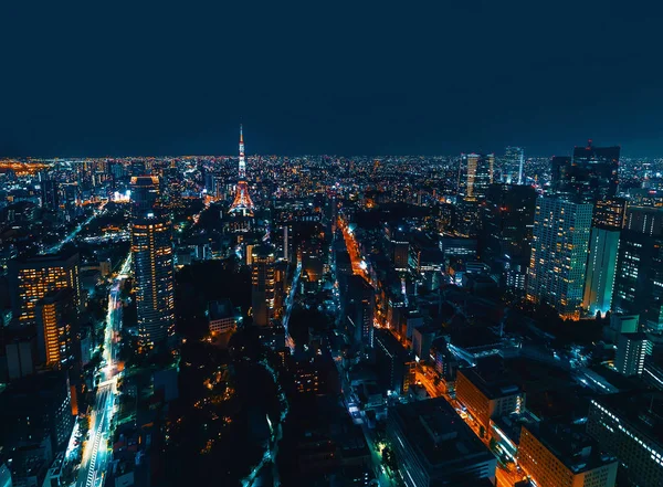 Vista aérea de Tokio, Japón — Foto de Stock