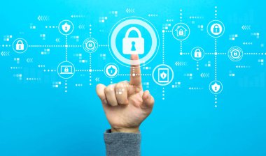 Siber güvenlik el ile 