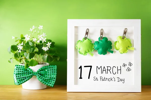 Saint Patricks Day mesaj panosu — Stok fotoğraf