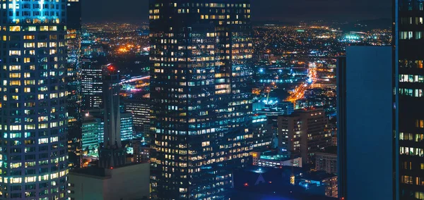 Vista del centro de Los Ángeles, CA —  Fotos de Stock