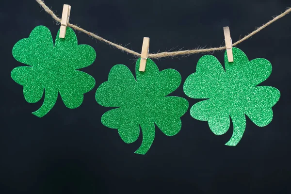 Tema Día de San Patricio con decoraciones —  Fotos de Stock