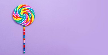 Büyük gökkuşağı lolipop