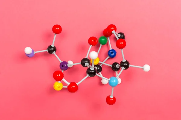Molekula kémiai modell — Stock Fotó
