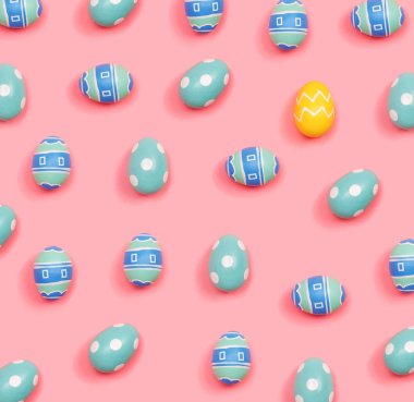 Bir benzersiz Paskalya yortusu yumurta kavramı