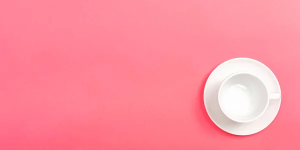 Uma xícara de café vazia — Fotografia de Stock