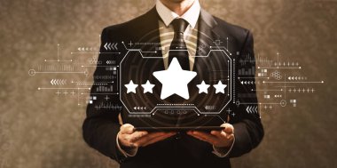 5 Star Rating işadamı ile