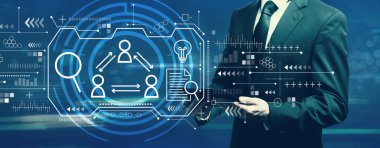 İşadamı ile insan kaynakları teması