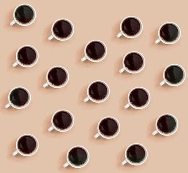 Many coffee cups — Stock Photo, Image