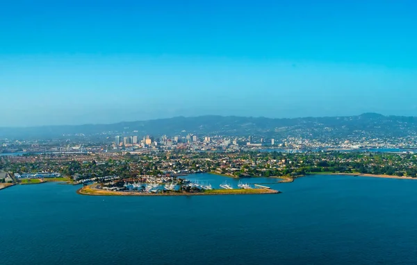 Aerial view of Oakland, CA — Stock Photo, Image