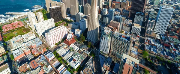 Centrala San Francisco flygutsikt — Stockfoto