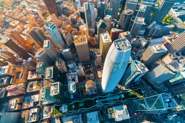 Letecký pohled do centra San Franciska — Stock fotografie