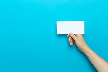 El tutma notu kartı