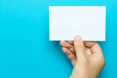 El tutma notu kartı