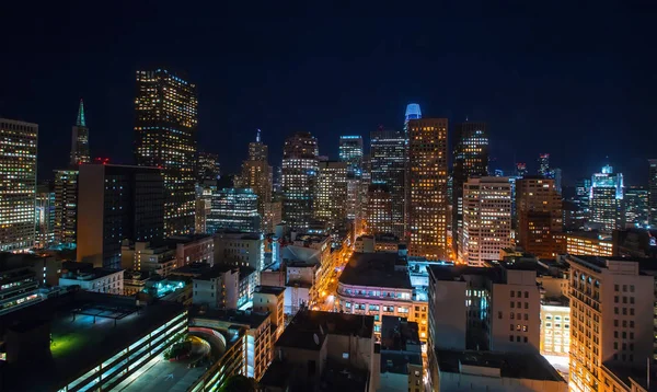 San Francisco şehir merkezi gökdelen binaları — Stok fotoğraf