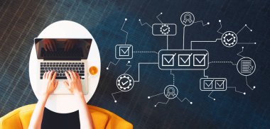 Bilgisayarı kullanan kişi ile kalite kontrol onayı