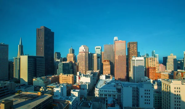 Edificios del skyline del centro de San Francisco — Foto de Stock