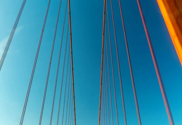 Voyager sur le pont Golden Gate de San Franciscos — Photo