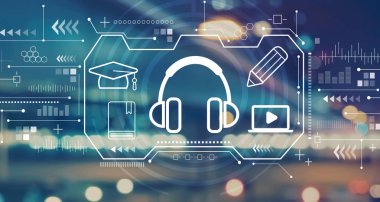 Bulanık şehir ışıklarıyla e-öğrenme kavramı