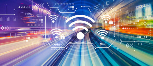 WiFi с высокой скоростью размытия движения
