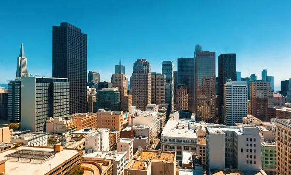 Центральний Сан-Франциско хмарочоси — стокове фото